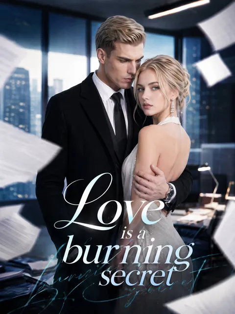 Love is a burning secret poster