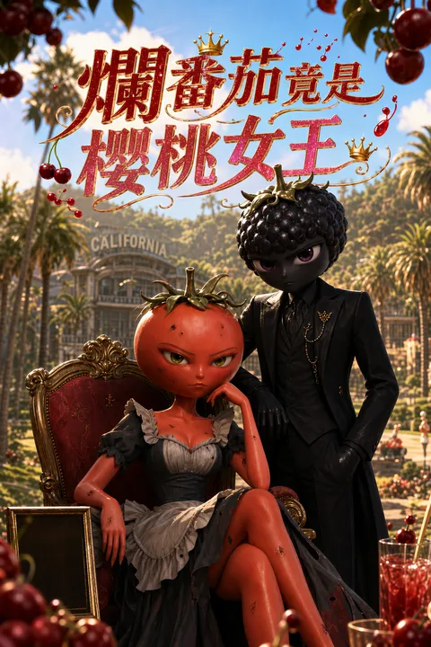The Spoiled Tomato is the Hidden Cherry Queen on YourChannel poster