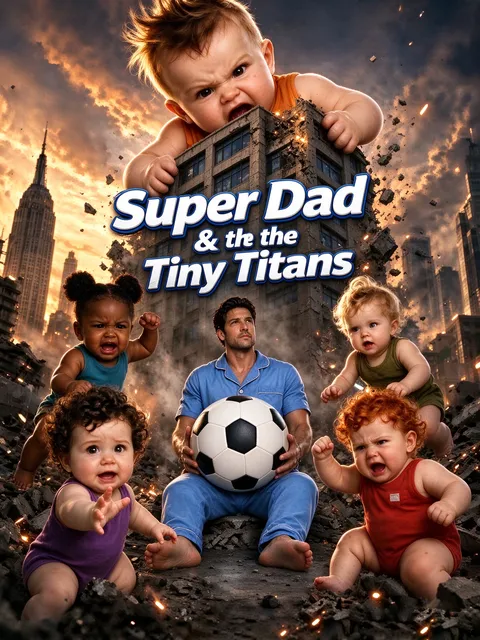 Super Dad & the Tiny Titans poster
