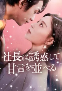 社長は誘惑して甘言を並べる poster